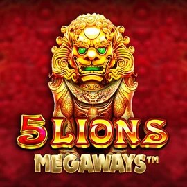 5 Lions Megaways by Pragmatic Play, showcased at brucebett.com.pl – game logo