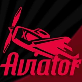 Aviator slot logo by Spribe at Bruce Bet CasinoAviator