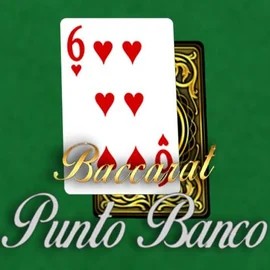 Baccarat - Punto Banco slot logo by Red Tiger Gaming at Bruce Bet Casino