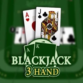 Blackjack 3H (Habanero) slot logo by Habanero at Bruce Bet Casino