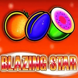 Blazing Star slot logo by Merkur Gaming at Bruce Bet Casino