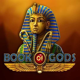 Book of Gods slot logo by BF Games at Bruce Bet CasinoBook of Gods