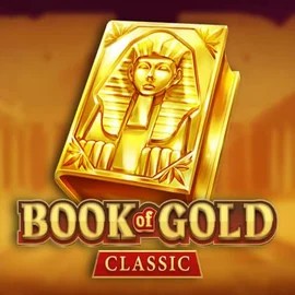 Logo of Book of Gold Classic from Playson at Bruce Bet Casino