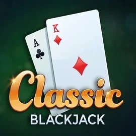 Classic Blackjack logo by Red Tiger Gaming Bruce Bet Casino