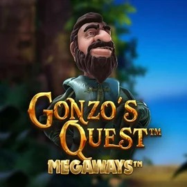 Logo of Gonzo's Quest Megaways from Red Tiger Gaming at Bruce Bet Casino