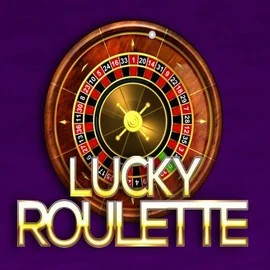 Lucky Roulette logo by Belatra Games Bruce Bet Casino