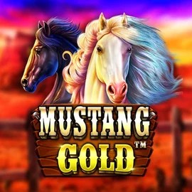 Mustang Gold slot visual from Pragmatic Play available on brucebett.com.pl