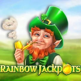 Rainbow Jackpots casino game by Red Tiger Gaming – featured logo at Bruce Bet Casino