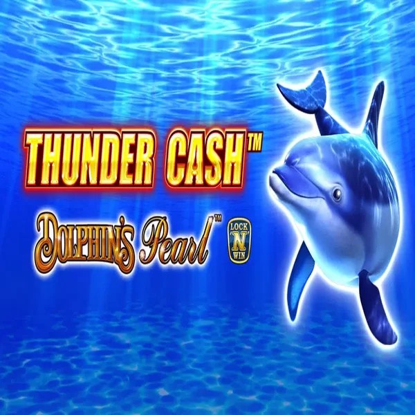 Thunder Cash Dolphins Pearl logo by Novomatic Bruce Bet Casino