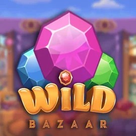 Wild Bazaar slot logo by NetEnt at Bruce Bet CasinoWild Bazaar